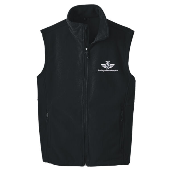 Embroidered Strategos Peacekeepers - Value Fleece Vest Thumbnail