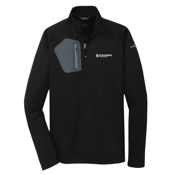 Embroidered Strategos Main - 1/2 Zip Performance Fleece Thumbnail