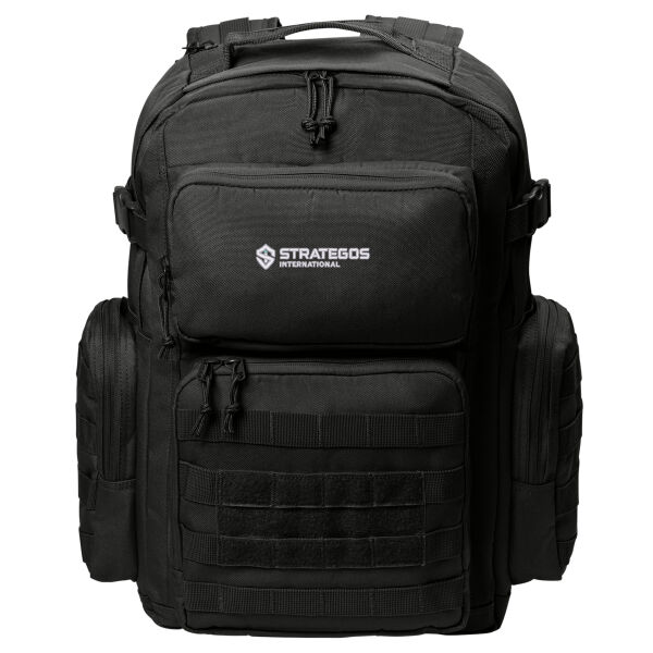 Embroidered Strategos Main - Tactical Backpack Thumbnail